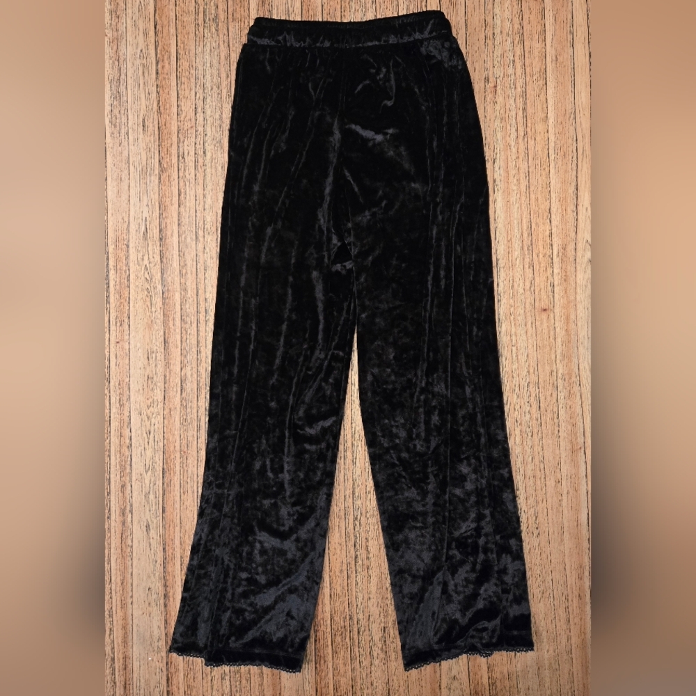 Jaclyn New York 2-Piece Pajama‎ Set Long Sleeve Shirt And Pants, Black, Small - Picture 11 of 13